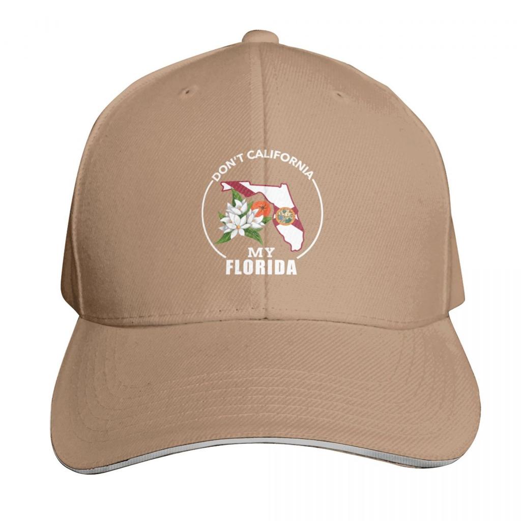 Dont California My Florida Baseball Cap tactical cap hiking hat Snap Back Hat F Unisex Hats Womens