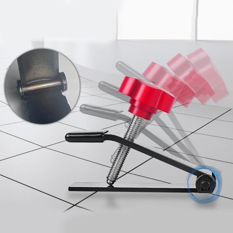 Регулируемый подъемник для плитки Регулятор высоты плитки DIY проекты Стальной усиленный кронштейн Устройство для регулировки высоты плитки