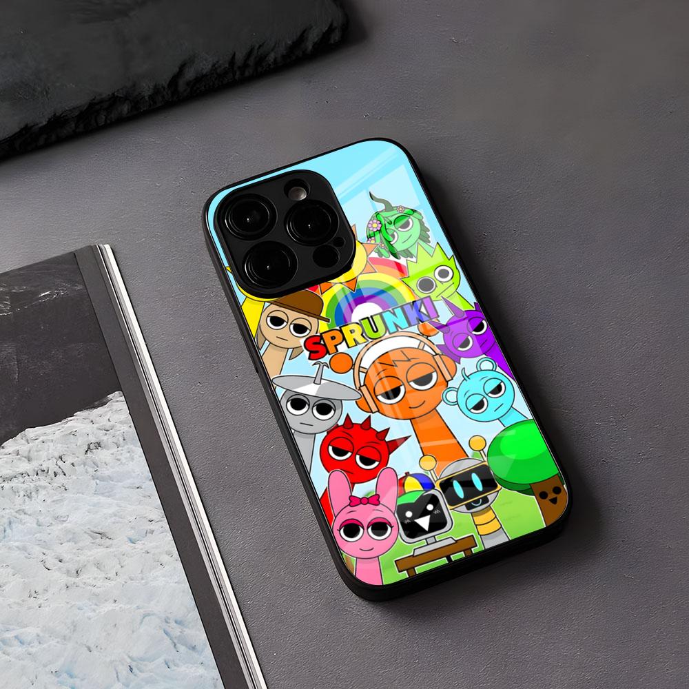 A-Dandys B-World Чехол для телефона для IPhone 17 Air 16 E Pro Max 15 14 13 Mini 12 Pro 11 Max Plus Черная стеклянная крышка