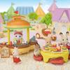 [Toytron] Sylvanian Families Latte Cat's Hamburger Cart Playset