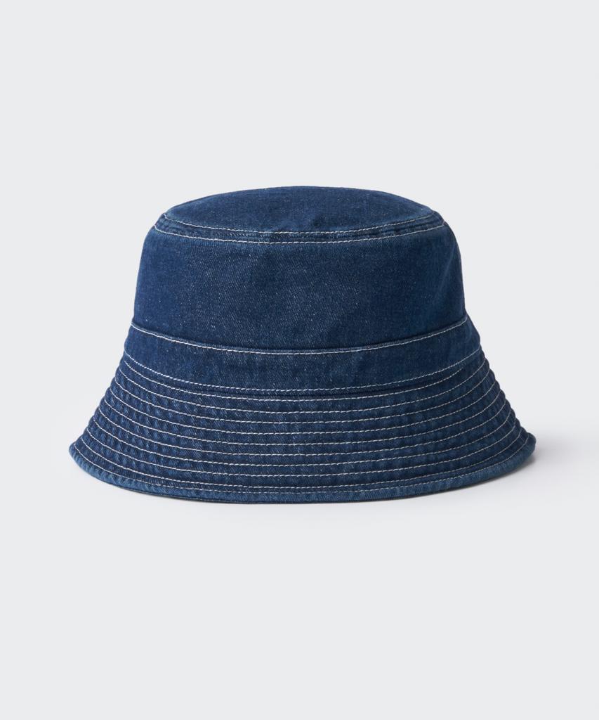 MUSINSA STANDARD Denim Bucket Hat [Medium Indigo]