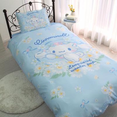 Пододеяльник Cinnamoroll, одинарный, комплект из 3 предметов, пододеяльник, пододеяльник, наволочка, товары с персонажами SS-21-211-41