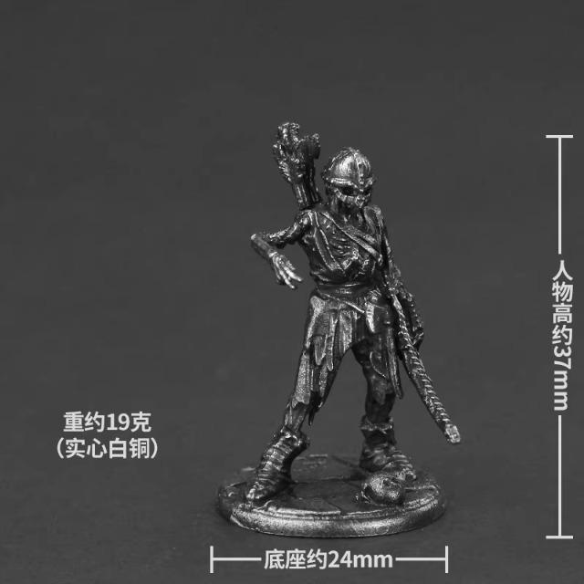 Металлический викинг-скелет Воин Легионер Солдат Настольная игра Украшения Декор интерьера автомобиля Подарок для мужчин Коллекционный Домашний декор