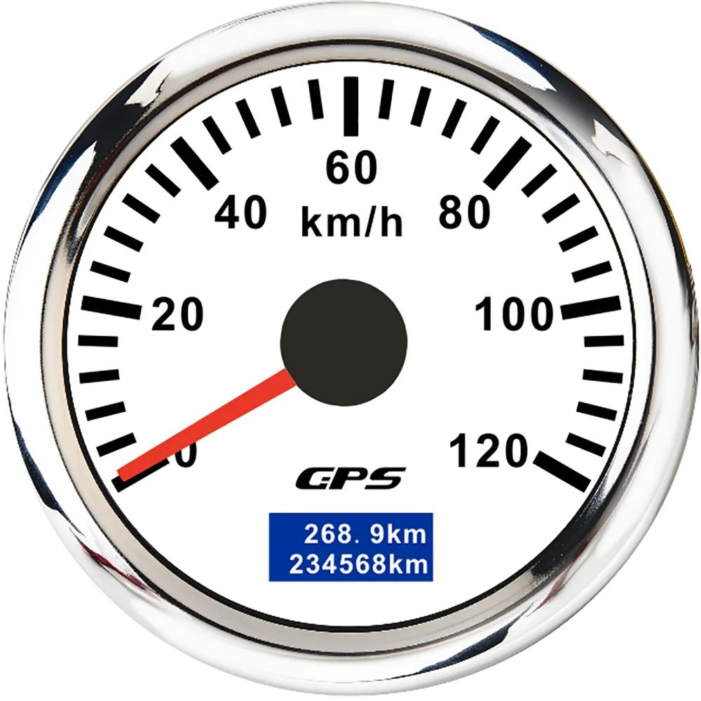 30/60/80/120/200 Km/h GPS Speedometer 52MM Car Truck Speed Gauge Meter With GPS Antenna With 7 Color Backlight 9-32V