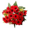 Fashion 20 Heads Artificial Flowers DIY Flower Silk Sunflowers Bouquets Multicolor Floral Arrangement Fake Flowers Party Decor