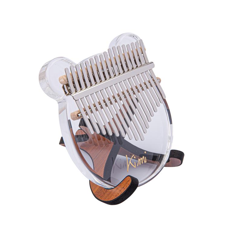 Kalimba акриловое 17-клавишное прозрачное фортепиано для большого пальца Mbira Sanza с держателем тюнера для молотка Kalimba Case