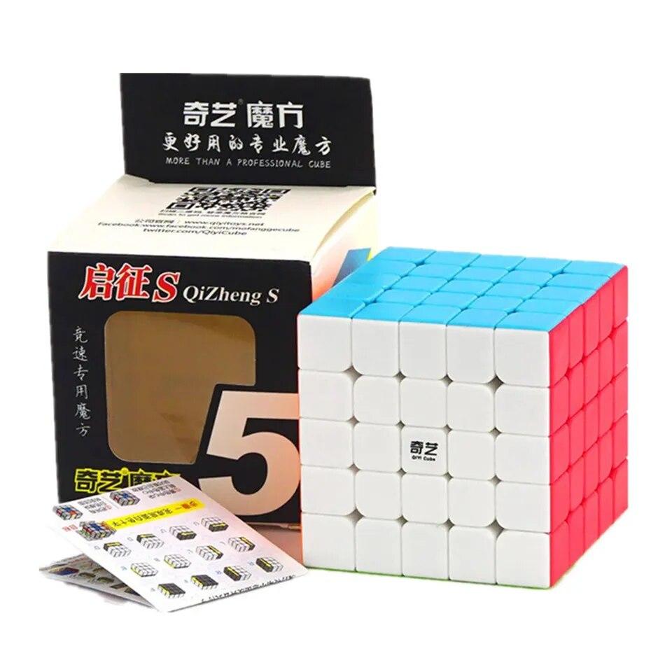 Qiyi 5x5 Cube Qizheng S 5x5x5 Magic Cube 5x5 Stickerless Qizheng Anti-stress 5 By 5 Toys for Children