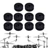 10 Pieces Cymbal Stand Felts Replacement Accessories for Drum Set Accessory