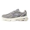 Li-Ning 1990 Suede Casual Retro Shock Absorbing Non-Slip Wear-Stick Low-Top Running Shoes Мужские кроссовки Fog-Gray ALFR119-2