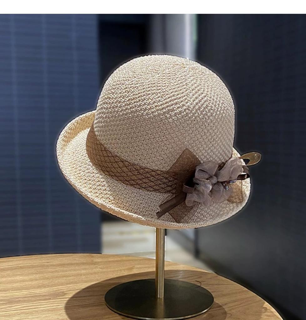 Boho Summer Ladies Short Brim Cap With Sun Protection And Quick Dry Features For Daily Use