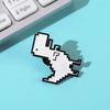 Tyrannosaurus Rex Enamel Pins Pixel Style Animal Jewelry Gift Lapel Badges  Kids Friends