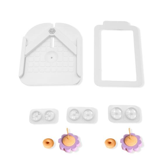 1 Набор инструментов для позиционирования Изготовление серег V-образное позиционирование Различные размеры круглых