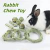 Grass Ball Grass Ring Pet Teeth Grinding Toys Hamster Rabbit Chew Toy Tooth Cleaning Molar Small Animal Accessories