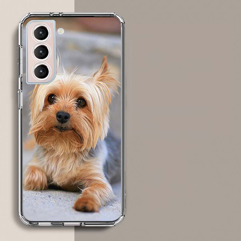 Чехол для телефона с собакой Йоркширский терьер для Samsung A17 A56 A36 A26 A16 A55 A35 A25 A15 A05S Galaxy A71 A51 A41 A31 A21S A70 A50 A40 A3