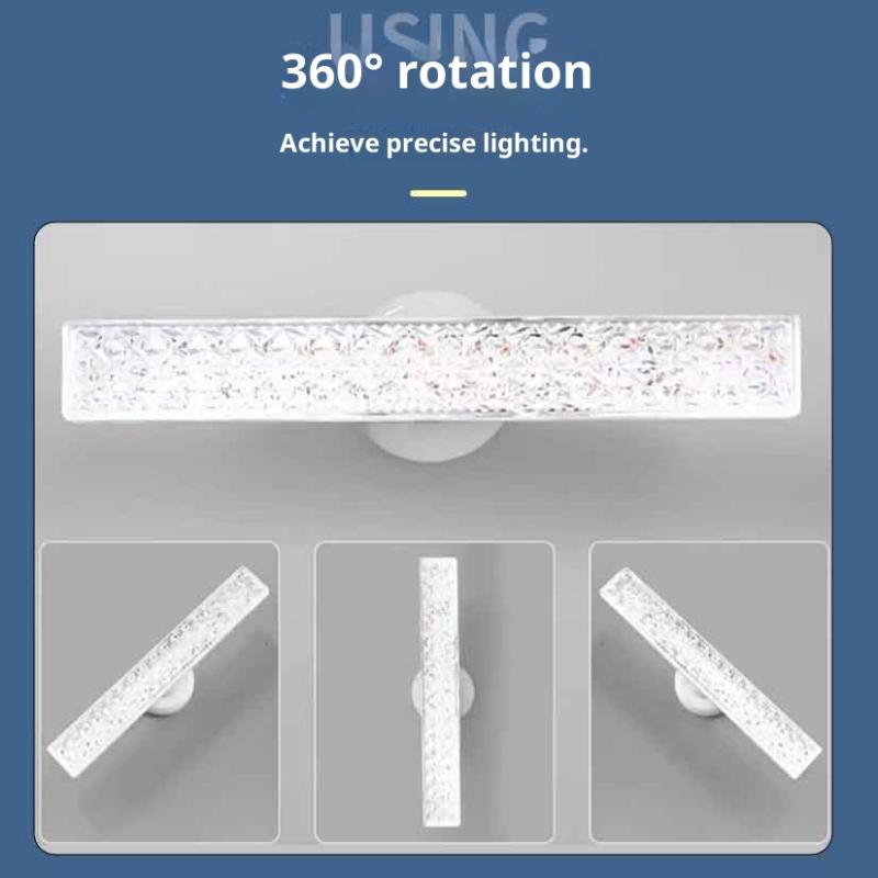 1/2Pcs E27 Led Lamp Strip Tube Lighting Ac175-265V 15/18/24W 6500K Bulb Adjustable Direction 360° Indoor White Long  Bulb