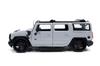 Jada Игрушки Just Trucks 2003 Hummer H2 Серый Металлическая модель автомобиля 124