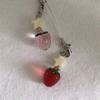 Fashion Strawberry Star Hangings Pendant Sweet Phone Strap Bag Decoration Portable Hangings Lanyard for Girls Women