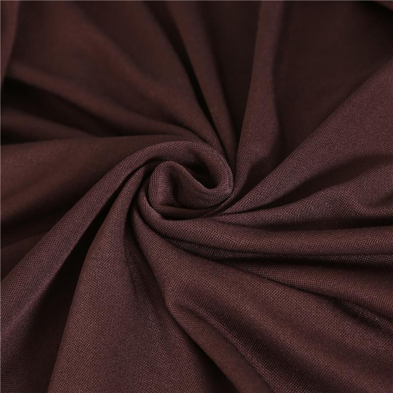 Однотонный чехол на стул для столовой, эластичный, кухонный, для стула Парсонс, из спандекса, нескользящий, для отеля, банкета, вечеринок