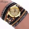 Quartz Watch Women's Circled Women's Bracelet Watch Woven Serpent Belt Watch