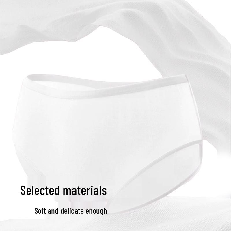 Стерильные одноразовые трусики для женщин: Идеально для путешествий, беременности, после родов и менструации - Не требует стирки и портативно.