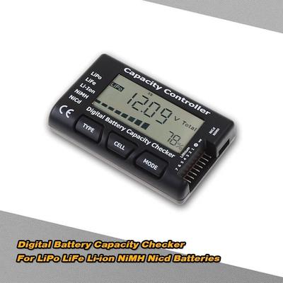 Тестер емкости аккумулятора CellMeter RC-7 – Цифровой монитор аккумулятора для LiPo, NiMH, NiCd – 2-7 элементов