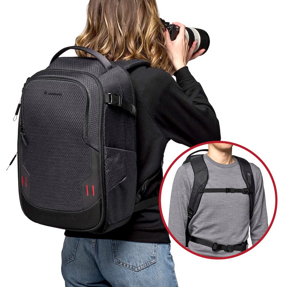 Camera Backpack PRO Light Front Loader Backpack M Tripod Mountable Rain Cover Included MB [Manfrotto] PL2-BP-FL-M