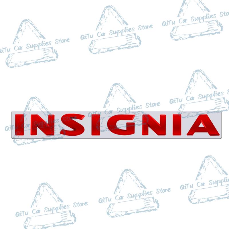 Car Styling Metal Insignia Emblem Lettering Logo High Quality Car Rear Trunk Badge Decor Sticker For Opel Vauxhall