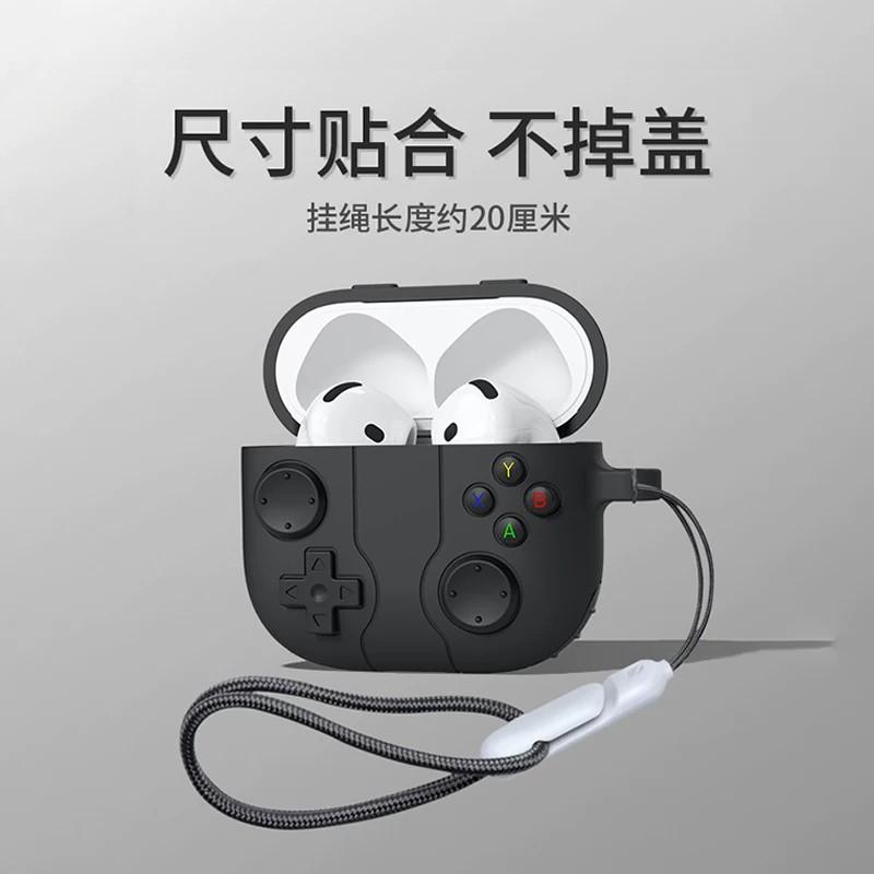 Чехол-наушник с кнопкой от игры для Apple AirPods Pro 1 1-го поколения Bluetooth ретро AirPods 1 защитный чехол