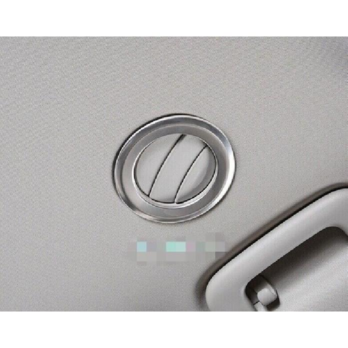 Silver Interior Car Roof Air Vent Outlet Cover trim For Kia Carnival -2024