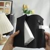 PU Leather Digital Product Storage Bag Durable Multi-layer Cable Organizer Pouch Dust Proof Portable Data Cable Storage Bag