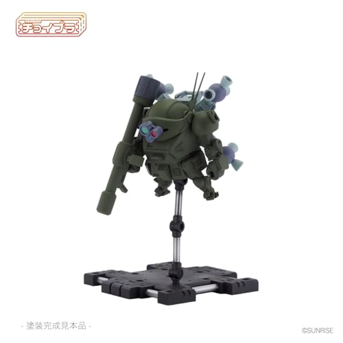 Cavico Choipla Series Armored Trooper Votoms ATM-09-ST Scopedog Round Mover Equipped Space Combat Version, Approximately 45mm Tall, Non-Scale Plastic