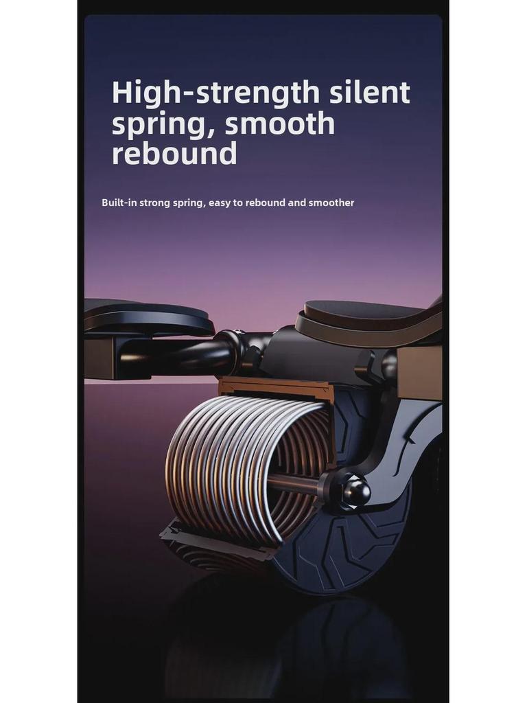 Автоматическое колесо для пресса Rebound - поддержка локтей для укрепления корпуса и сжигания жира