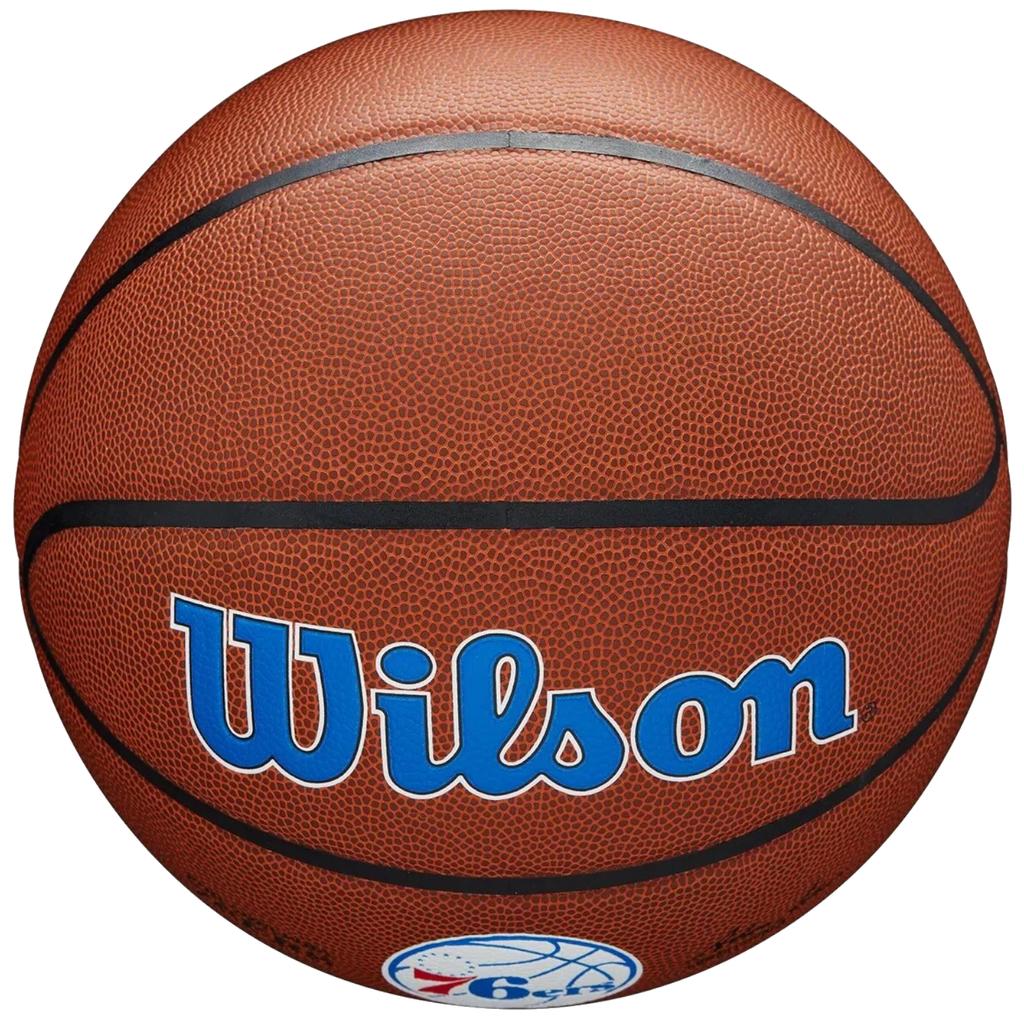 Wilson Мяч Team Alliance Philadelphia 76ers, баскетбольный унисекс коричневого цвета