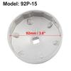 92mm Dia 15 Flutes Oil Filter Socket Cap Wrench Socket Remover Tool for Car