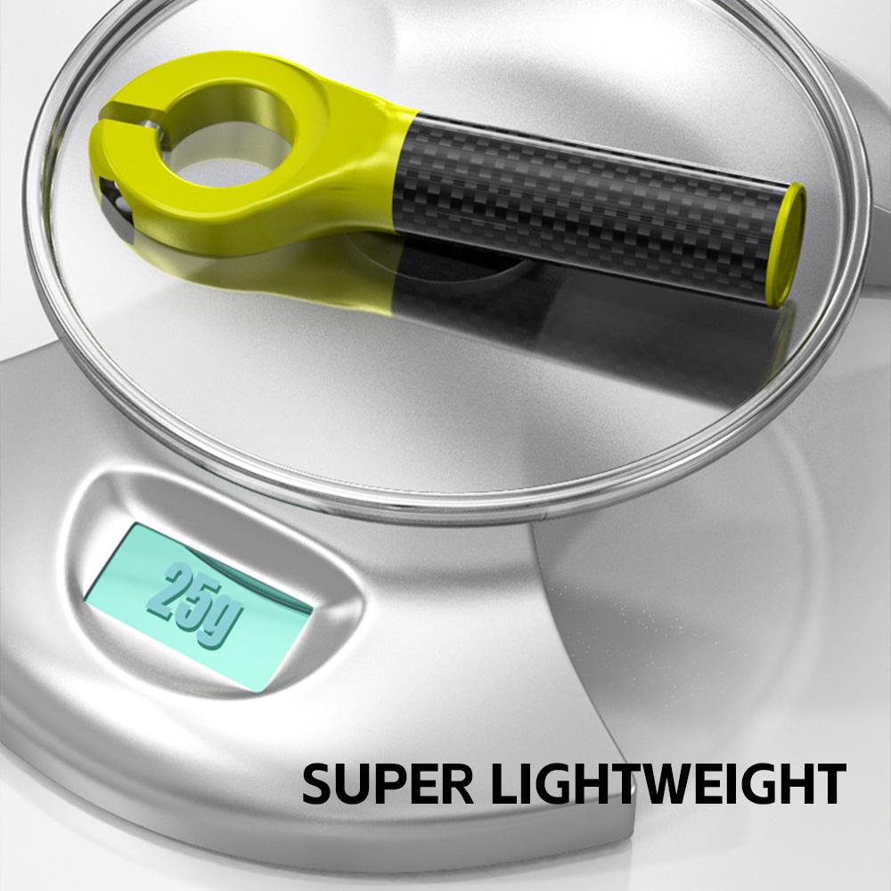 Концы руля велосипеда из углеродного волокна. Ручка руля горного велосипеда. Вице-руль велосипеда.