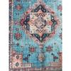 European and American Style Retro Pattern Living Room Rug , Easy-to-clean Bedroom Carpet, Crystal Velvet Dining Room Mat