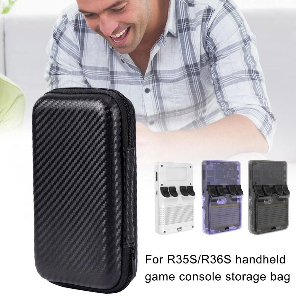 Жесткий защитный чехол из ЭВА для игровой консоли R35S/R36S, сумка для хранения, портативный, устойчивый к царапинам, защищающий от падений, игровые аксессуары