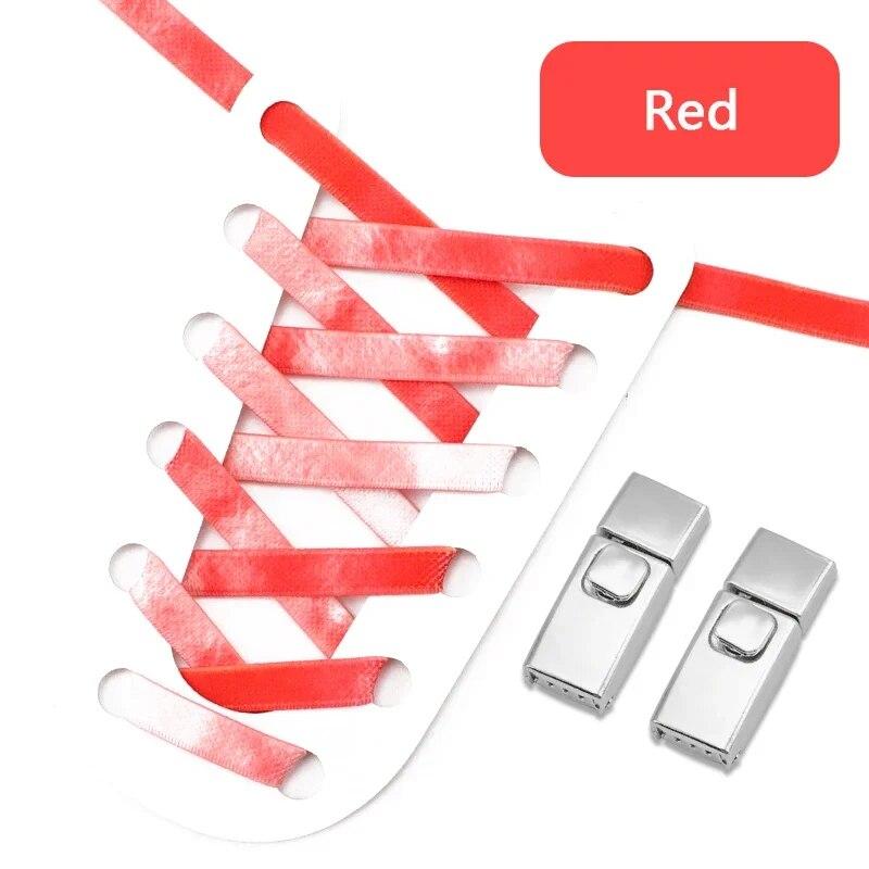 1 пара кроссовок с радужными эластичными шнурками, шнурки с застежкой без завязок для детей и взрослых, новые замки без завязок, шнурки для обуви, аксессуары для обуви