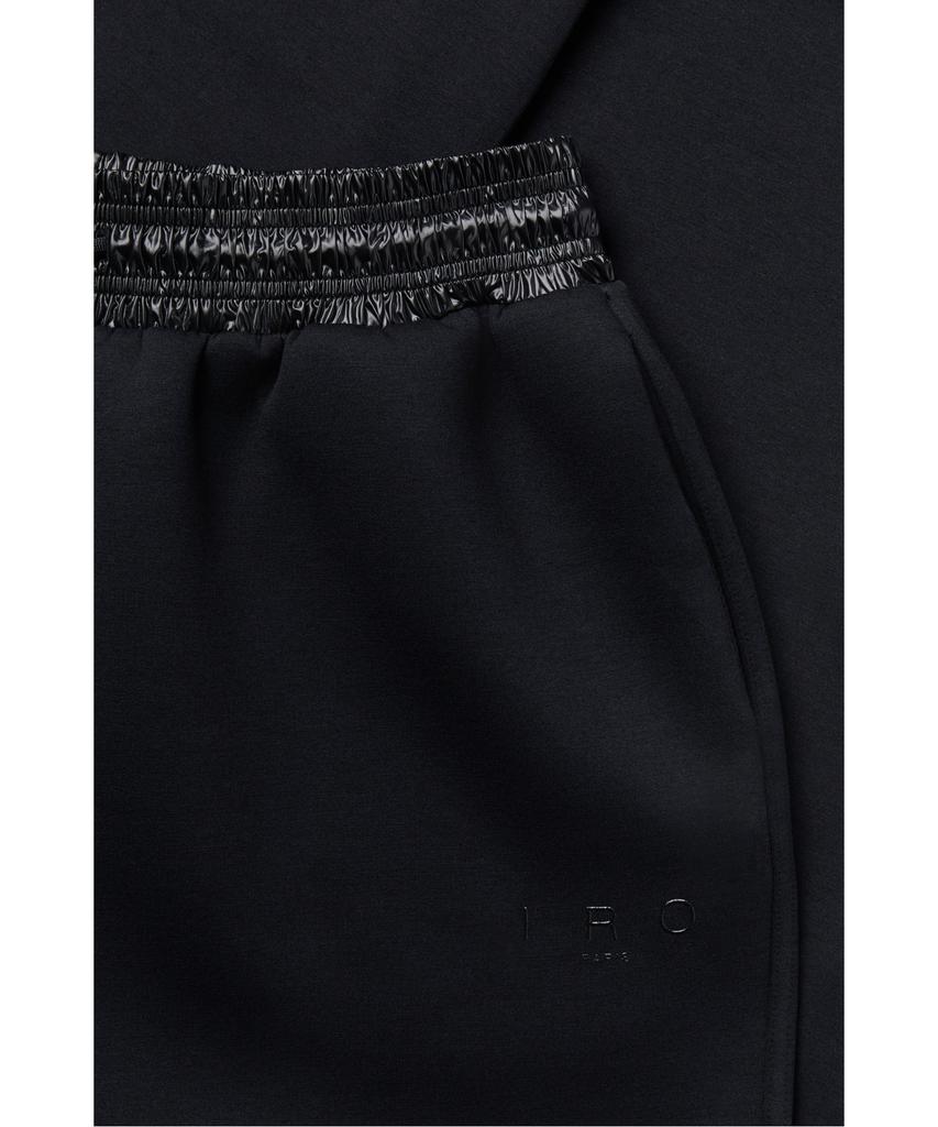 IRO Saint Elastic Color Block Wide Jogger Pants Iqpas26901Bkx