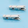 2 Pcs New Silver Powerful Strong Clip Clamp