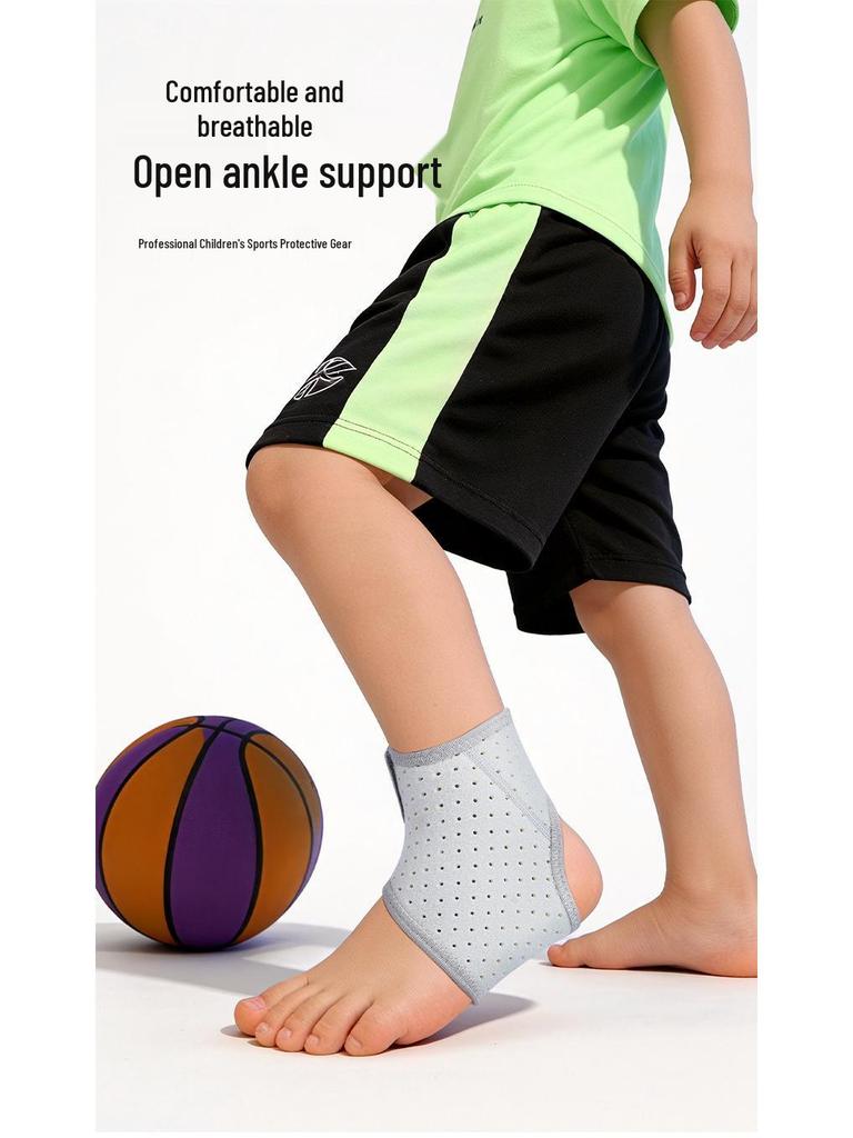 Children's Ankle Protector for Sprain Prevention - Football Shoe Compatible Joint Support.