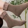 Long Plush Snow Socks Super Thick Winter Socks Soft Floor Socks  Women
