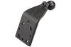 RAM MOUNTS AMPS Pattern Отверстий Изогнутое Основание 1-дюймовый Шар RAM-B-125BU