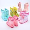 PVC Rubber Kids Rainboots Cartoon Baby Shoes Children's Water Shoes Waterproof RainBoots Classic Children's Shoes