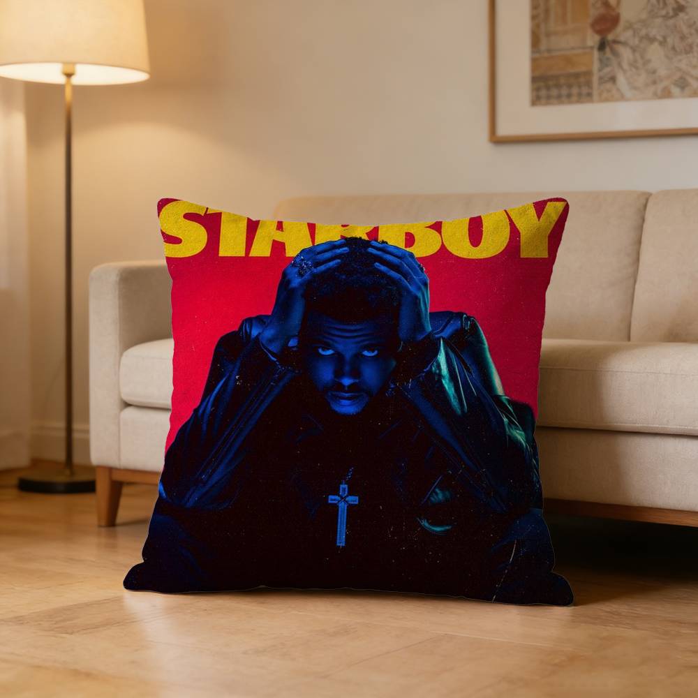 Чехол на подушку The Weeknd XO С принтом Чехол на подушку Для гостиной Наволочка для диванной подушки