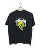 Stussy/ Черная футболка с принтом логотипа-черепа Размер:Унисекс футболка XL