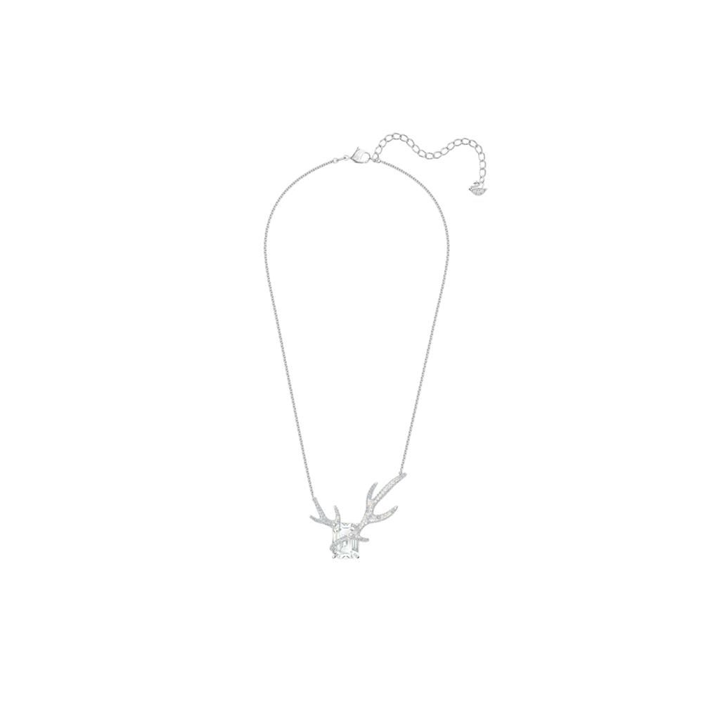 Swarovski Polar Bestiary Necklaces Womens Silvery White