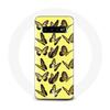 Case for Samsung Galaxy S10 Plus Butterflies Yellow Background