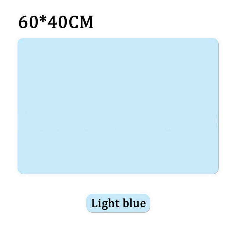 60/40 см силиконовый водонепроницаемый коврик для столовых приборов, теплоизоляционный противоскользящий моющийся обеденный коврик для кухонной стойки, защита