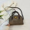 Премиальная текстура ретро маленькая сумка женская сумка 2025 новая весенняя популярная универсальная сумка-мессенджер портативная сумка-боулинг